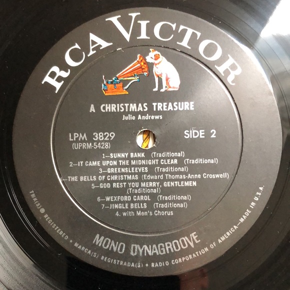 Julie Andrews, Andre Previn A Christmas Treasure Vinyl Lp '67 - Picture 6 of 8
